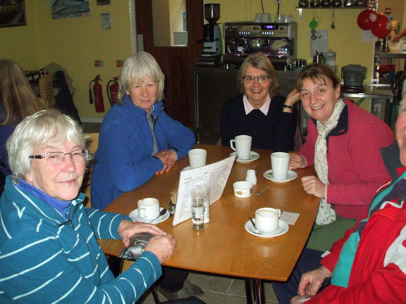 6.Dolwyddelan
16/3/17. No evidence of any cake eating visible. Photo: Dafydd Williams.
Keywords: Mar17 Thursday Dafydd Williams