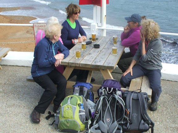 32.Isle of Wight Spring Holiday
4/5/17. A few houndred yards along the sea front at Ventnor we came upon this watering hole. Joy. Photo: Daydd Williams.
Keywords: May17 Week Hugh Evans
