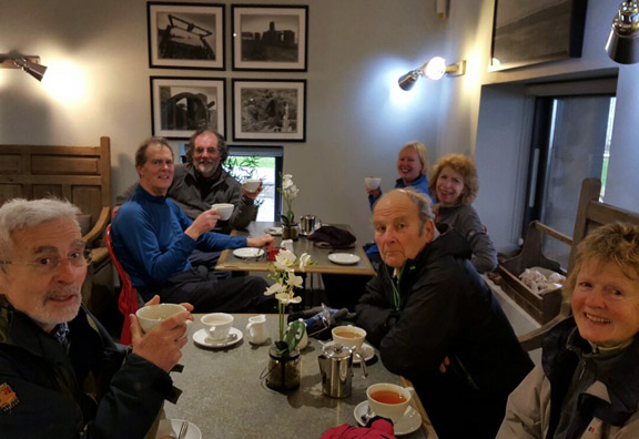 4.Nant Gwrtheyrn Circular (Yr Eifl a Tre'er Ceiri)
26/2/17. A visit to Cafe Nant. Warm and comfortable and there was no hurry. Photo: Judith Thomas.
Keywords: Feb17 Sunday Judith Thomas