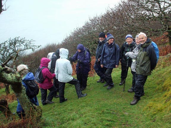 6.Nant Gwrtheyrn
30/3/17 On our way up the cliff side. Smiles can be seen. Photo: Dafydd Williams.
Keywords: Mar17 Thurs Ian Spencer