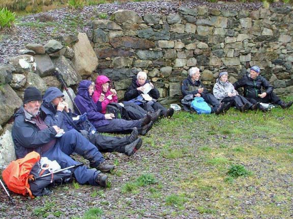 7.Nant Gwrtheyrn
30/3/17 Lunch time at the club's favourite lunch spot; atleast recently. Photo: Dafydd Williams.
Keywords: Mar17 Thurs Ian Spencer