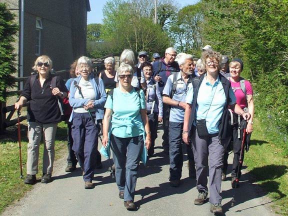 1.Nefyn to Llanbedrog
7/5/17. The club is out in force. Photo: Dafydd Williams.
Keywords: May17 Sunday Jean Norton Miriam Heald