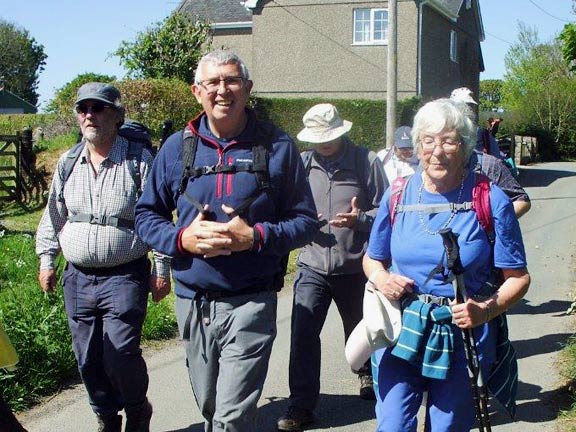 2.Nefyn to Llanbedrog
7/5/17. Photo: Dafydd Williams.
Keywords: May17 Sunday Jean Norton Miriam Heald