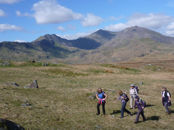 2.Carnedd y Cribau
23/4/17. Further up the hill. The Snowdon Horseshoe displayed in all its glory.
Keywords: Apr17 Sunday Dafydd Williams