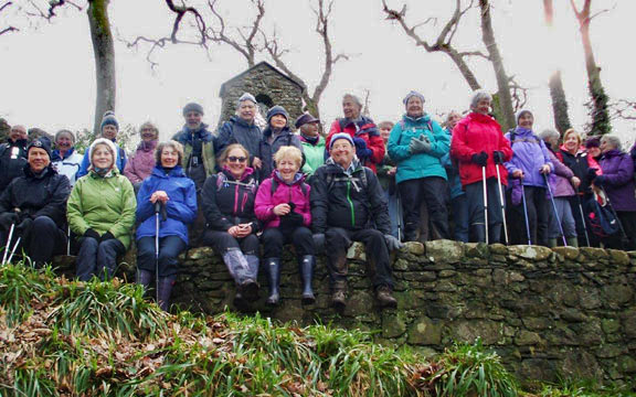 8.Snowdrop Walk (following AGM)
2/3/17. Snowdrops done. Graves have some special attraction for members of our club. Photo: Daydd Williams.
Keywords: Mar17 Thursday Dafydd Williams