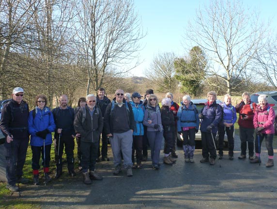 1.Arthog - Cregennen Lakes
25/3/18. Starting off from the car park and picnic area on the site of the old railway station at Arthog.
Keywords: Mar18 Sunday Nick White