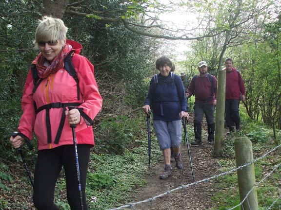 3.Conway Hills
26/4/18. Photo: Dafydd Williams.
Keywords: Apr18 Thursday Maureen Evans Noel Davey