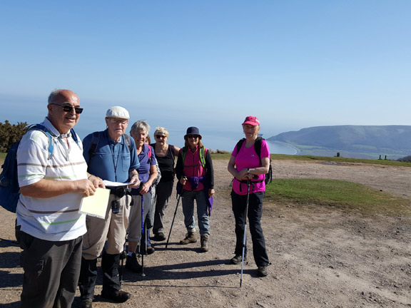 48.Exmoor Spring Holiday
19/4/18. Well into the walk, at Tarr Ball Hill. Photo: Carol Eden.
Keywords: Apr18 week Hugh Evans