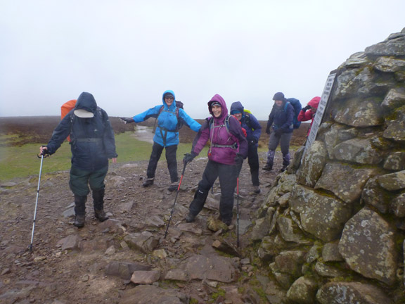 31.Exmoor Spring Holiday
17/4/18. Soon followed by the rest of the group battling high winds and very damp conditions, Photo: Hugh Evans.
Keywords: Apr18 week Hugh Evans