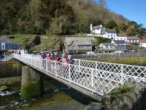 39.Exmoor Spring Holiday
18/4/18. The bridge at Lynmouth. Photo: Hugh Evans.
Keywords: Apr18 week Hugh Evans