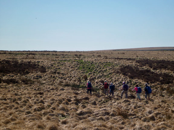 50.Exmoor Spring Holiday
19/4/18. Well into the moors near Great Tom's Hill. Photo: Hugh Evans.
Keywords: Apr18 week Hugh Evans