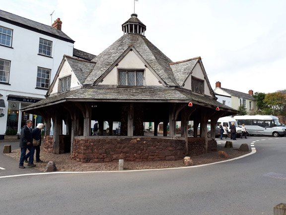 20.Exmoor Spring Holiday
16/4/18. The Yarn Market in Dunster, Somerset, England was built in the early 17th century. Dunster was an important market place in the Middle Ages.
Keywords: Apr18 week Hugh Evans