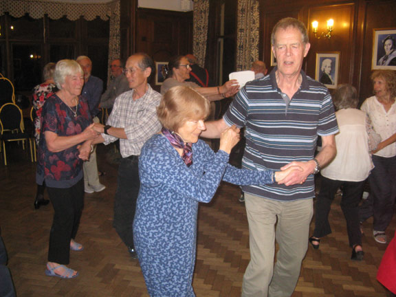 38.Exmoor Spring Holiday
17/4/18. Dancing in full swing. The dance appears to be going well.  Photo: Nick White.
Keywords: Apr18 week Hugh Evans