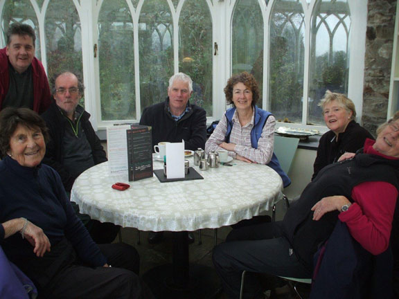 6. Mynytho & Llanbedrog
1/2/18. Afternoon tea at Plas Glyn-y-Weddw Cafe . Photo: Dafydd Williams.
Keywords: Feb18 Thursday Jean Norton