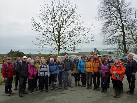 1.Mynytho-Carn Fadryn
8/4/18. The start point of our walk. Car park in Mynytho.
Keywords: Apr18 Sunday Roy Milnes