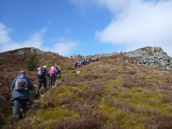 6.Mynytho-Carn Fadryn
8/4/18. the last few steps before we get to the top of Carn Fadryn
Keywords: Apr18 Sunday Roy Milnes