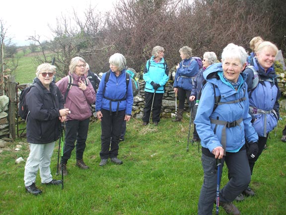 1.Nantlle Holey Walk
12/4/18. Close to Talysarn near the beginning of the walk. Photo: Dafydd Williams.
Keywords: Apr18 Thursday Tecwyn Williams