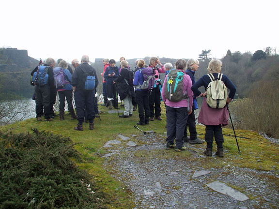 8.Nantlle Holey Walk
12/4/18. To Plonger or not to Plonger that is the question. Photo: Dafydd Williams.
Keywords: Apr18 Thursday Tecwyn Williams