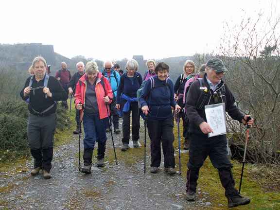 9.Nantlle Holey Walk
12/4/18. No plonger today.  Photo: Dafydd Williams.
Keywords: Apr18 Thursday Tecwyn Williams