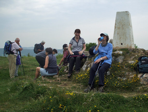 4.Rhos on Sea
24/5/18. The summit of Bryn Euryn Hill. Photo: Dafydd Williams.
Keywords: May18 Thursday Miriam Heald