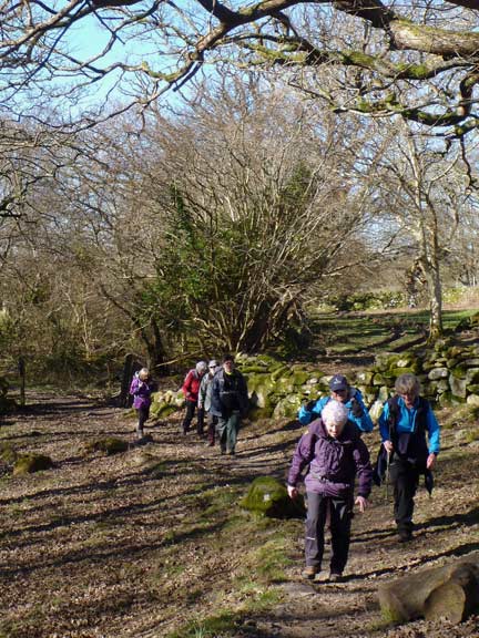 4.Snowdonia Slate Trail
25/2/18. Approaching Llanllechid where we will be having lunch.
Keywords: Feb18 Sunday Noel Davey
