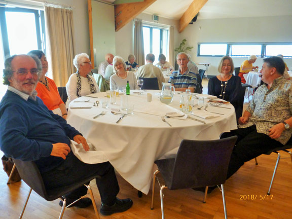 2.Spring Lunch
17/5/18. Photo: Alan Edwards
Keywords: May18 Thursday Dafydd Williams Jean Norton