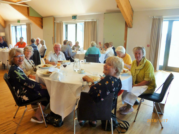 4.Spring Lunch
17/5/18. Photo: Alan Edwards
Keywords: May18 Thursday Dafydd Williams Jean Norton