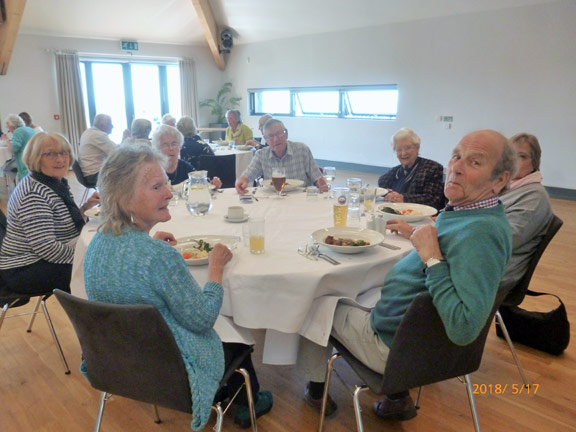 5.Spring Lunch
17/5/18. Photo: Alan Edwards
Keywords: May18 Thursday Dafydd Williams Jean Norton
