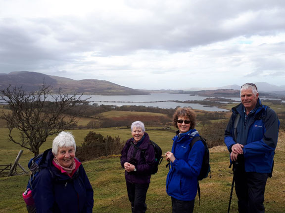 4.Trawsfynydd - Roman Fort
11/3/18. Looking down over Nant y Cefn with Llyn Trawsfynydd and the power station in the background. Photo: Judith Thomas.
Keywords: Mar18 Sunday Tecwyn Williams