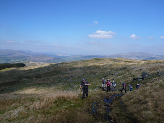 2.Dyfi Hills - Cross Foxes
6/5/18. Out of the woods and close to Cloddfa Gwanas (Disused).
Keywords: May18 Sunday Hugh Evans