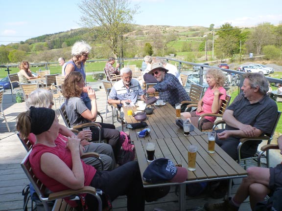 8.Dyfi Hills - Cross Foxes
6/5/18. Finally journey's end at the Cross Foxes (Bar & Grill Rooms).
Keywords: May18 Sunday Hugh Evans