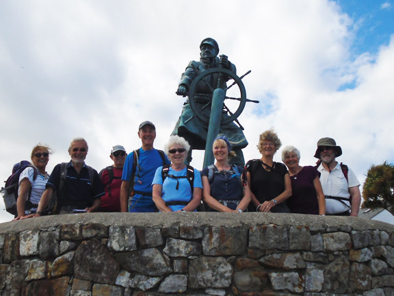 3.Llandonna - Traeth Lligwy
30/06/19. The memorial to Coxswain Richard Evans not far from the Lifeboat HQ in Moelfre. Photo: Dafydd Williams.
Keywords: June Sunday Gwynfor Jones