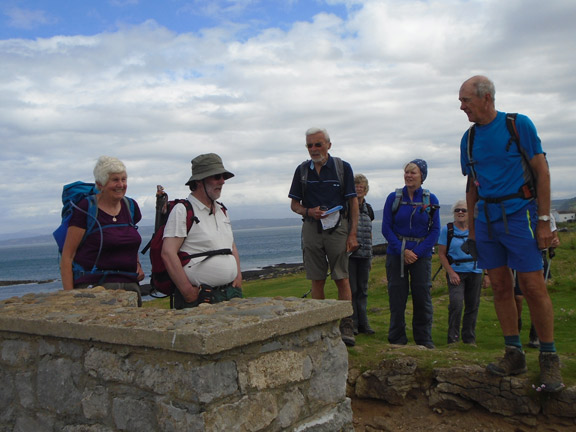 4.Llandonna - Traeth Lligwy
30/06/19. Another memorial not far from the one to Richard Evans. Photo: Dafydd Williams.
Keywords: June Sunday Gwynfor Jones