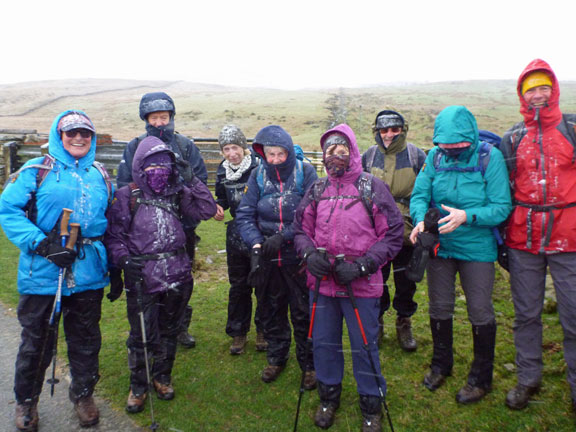 5.Llwyngwril 'A' Walk
10/3/19. An hour of walking after the previous photogaph, we walk headlong into a blizzard.  But it was soon back to sunshine.
Keywords: Mar19 Sunday Hugh Evans