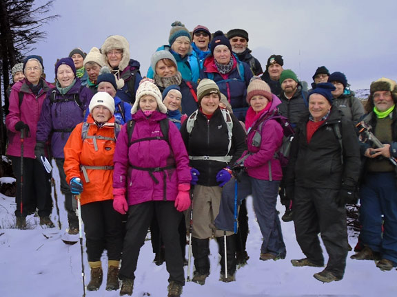 2.Llyn Llywelyn, Beddgelert Forest.
31/1/19. Photo made up from Dafydd Williams' photo 35 & 36 with background from a photo taken on the same walk by Judith Thomas.
Keywords: Jan19 Thursday Meri Evans