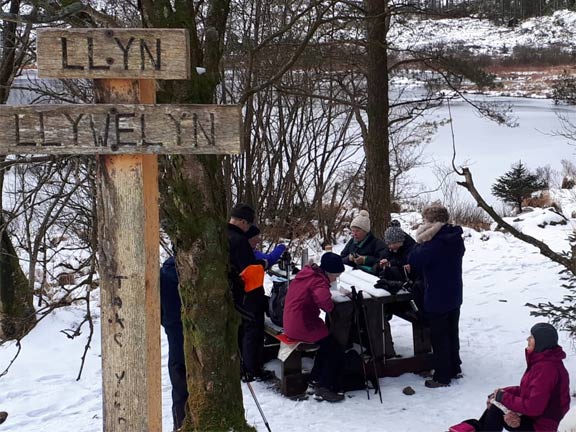 7.Llyn Llywelyn, Beddgelert Forest.
31/1/19. Photo: Judith Thomas.
Keywords: Jan19 Thursday Meri Evans