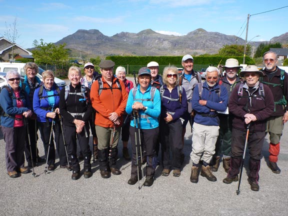 1.Manod Mawr
12/5/19. Starting from the car par at Cae Clyd, Blaenau Ffestiniog.
Keywords: May19 Sunday Tecwyn Williams
