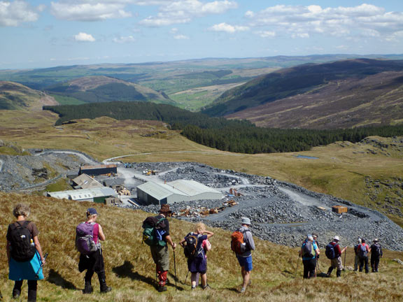 3.Manod Mawr
12/5/19. Coming down from the summit towards the Manod quarries.
Keywords: May19 Sunday Tecwyn Williams