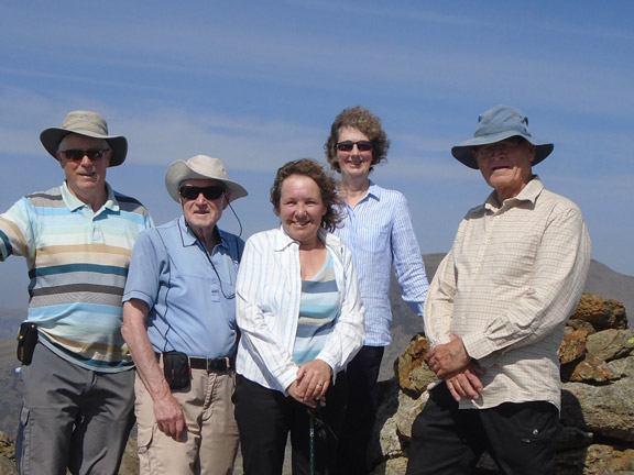 2.Moel-ddu
21/4/19. On top of Moel-ddu. Photo: Dafydd Williams.
Keywords: Apr19 Sunday Dafydd Williams