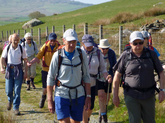 3.Moel Hebog
21/04/19. On our way up.
Keywords: Apr19 Sunday Noel Davey