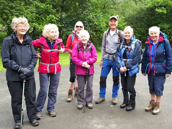 1.Moelwyns
16/6/19. Starting off from the Croesor car park Photo: Judith Thomas.
Keywords: Jun19 Sunday Judith Thomas