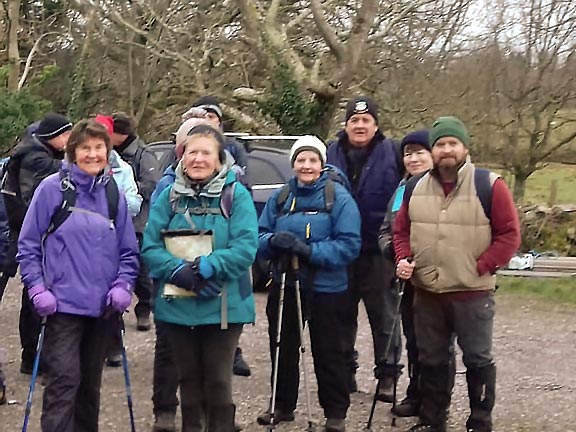 2.Penygroes Circular
3/1/19. Righthand side of the large group. Photo:Tecwyn Williams.
