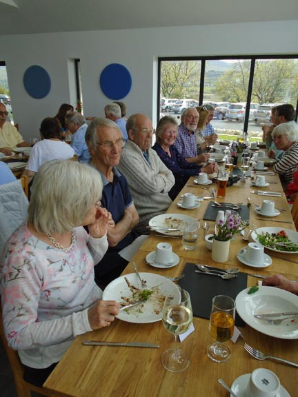 1.Spring Reunion Lunch at Pant Du Vineyard, Penygroes.
16/5/19. Photo: Dafydd Williams.
Keywords: May19 Thursday Jean Norton Dafydd Williams