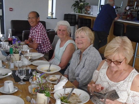 3.Spring Reunion Lunch at Pant Du Vineyard, Penygroes.
16/5/19. Photo: Dafydd Williams.
Keywords: May19 Thursday Jean Norton Dafydd Williams