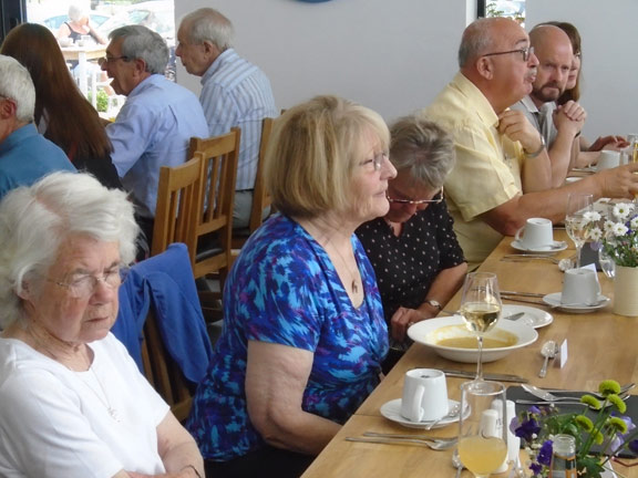 7.Spring Reunion Lunch at Pant Du Vineyard, Penygroes.
16/5/19. Photo: Dafydd Williams.
Keywords: May19 Thursday Jean Norton Dafydd Williams
