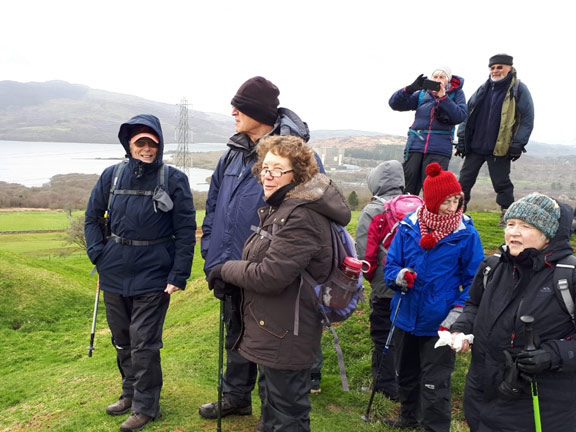 7.Trawsfynydd -Tomen y Mur
14/3/19. A lovely view from the top of Tomen y Mur. Photo: Judith Thomas.
Keywords: Mar19 Thursday Nick White