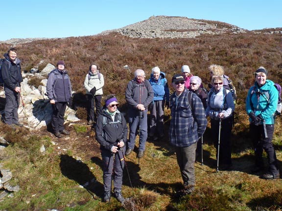 6.Yr Eifl & Tre'r Ceiri
24/3/19. A brief rest just inside the inner wall. The Tre'r Ceiri peak can be seen in the background.
Keywords: Mar19 Sunday Richard Hirst