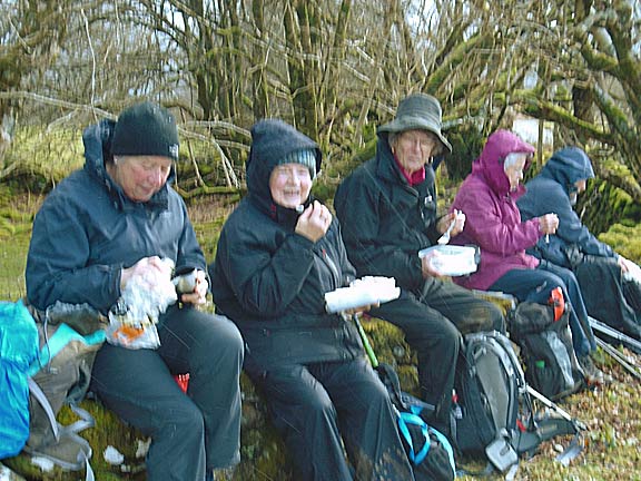 4.Llanelltyd
27/2/20. After all that climbing some sustenance is needed. Photo: Dafydd Williams.
Keywords: Feb20 Thursday Nick White