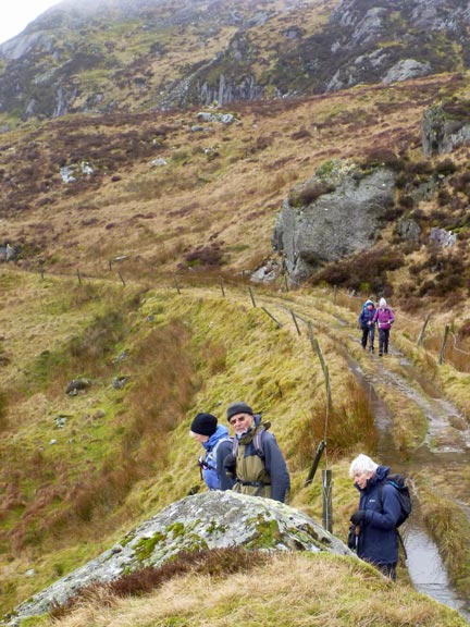 4.Manod-Cwm Penmachno
8/3/20. Aproaching Cwt-y-Bigail Quarry (Disused)
Keywords: Mar20 Sunday Noel Davey