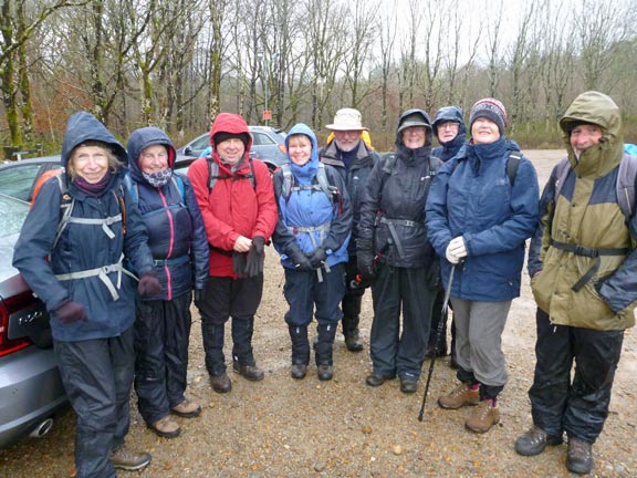 1.A stroll around the Trawsfynydd Hills
26/1/20. Starting off from the car park near the entrance to the atomic power station. It is raining.
Keywords: Jan20 Sunday Gwynfor Jones